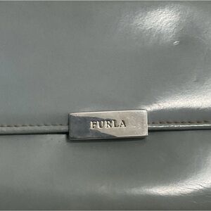 Furla Gray Glossy Wallet